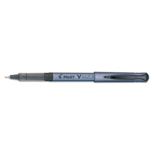 Pilot® wholesale. V Razor Point Liquid Ink Stick Marker Pen, 0.5mm, Black Ink, Gray Barrel, Dozen. HSD Wholesale: Janitorial Supplies, Breakroom Supplies, Office Supplies.