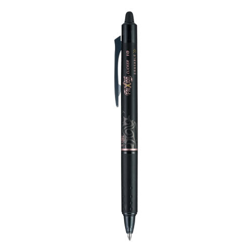 Pilot® wholesale. Frixion Clicker Erasable Retractable Gel Pen, 1 Mm, Black Ink-barrel, Dozen. HSD Wholesale: Janitorial Supplies, Breakroom Supplies, Office Supplies.