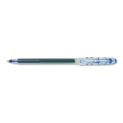 Pilot® wholesale. Neo-gel Stick Gel Pen, Fine 0.7mm, Blue Ink-barrel, Dozen. HSD Wholesale: Janitorial Supplies, Breakroom Supplies, Office Supplies.