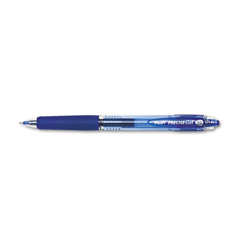 Pilot® wholesale. Precise Gel Begreen Retractable Gel Pen, Fine 0.7mm, Blue Ink-barrel, Dozen. HSD Wholesale: Janitorial Supplies, Breakroom Supplies, Office Supplies.