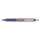 Pilot® wholesale. Precise V5rt Retractable Roller Ball Pen, 0.5mm, Purple Ink-barrel. HSD Wholesale: Janitorial Supplies, Breakroom Supplies, Office Supplies.
