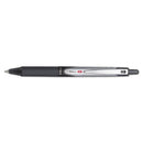 Pilot® wholesale. Vball Rt Liquid Ink Retractable Roller Ball Pen, 0.7mm, Black Ink, Black-white Barrel. HSD Wholesale: Janitorial Supplies, Breakroom Supplies, Office Supplies.
