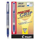 Pilot® wholesale. Precise Grip Stick Roller Ball Pen, Bold 1mm, Blue Ink, Blue Barrel. HSD Wholesale: Janitorial Supplies, Breakroom Supplies, Office Supplies.