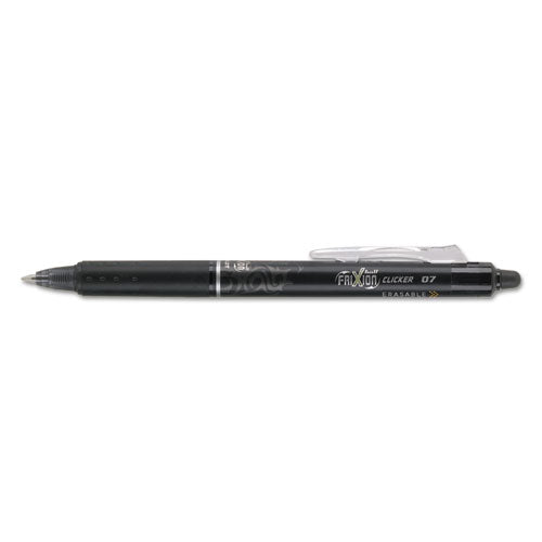 Pilot® wholesale. Frixion Clicker Erasable Retractable Gel Pen, 0.7 Mm, Black Ink-barrel. HSD Wholesale: Janitorial Supplies, Breakroom Supplies, Office Supplies.