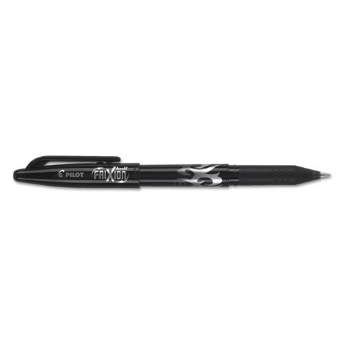 Pilot® wholesale. Frixion Ball Erasable Stick Gel Pen, Fine 0.7mm, Black Ink, Black Barrel. HSD Wholesale: Janitorial Supplies, Breakroom Supplies, Office Supplies.