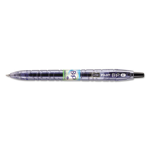 Pilot® wholesale. B2p Bottle-2-pen Recycled Retractable Gel Pen, 0.7mm, Black Ink, Translucent Blue Barrel. HSD Wholesale: Janitorial Supplies, Breakroom Supplies, Office Supplies.
