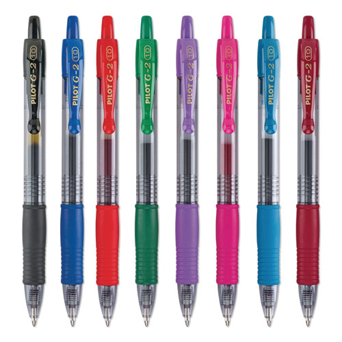 Pilot® wholesale. G2 Premium Retractable Gel Pen, Bold 1 Mm, Assorted Ink-barrel, 8-pack. HSD Wholesale: Janitorial Supplies, Breakroom Supplies, Office Supplies.