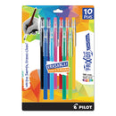 Pilot® wholesale. Frixion Colorsticks Erasable Stick Gel Pen, 0.7mm, Assorted Ink-barrel, 10-pack. HSD Wholesale: Janitorial Supplies, Breakroom Supplies, Office Supplies.