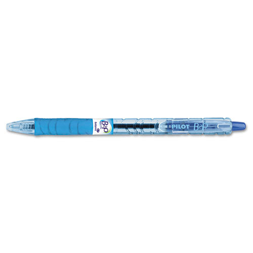 Pilot® wholesale. B2p Bottle-2-pen Retractable Ballpoint Pen, 0.7mm, Blue Ink, Translucent Blue Barrel, Dozen. HSD Wholesale: Janitorial Supplies, Breakroom Supplies, Office Supplies.