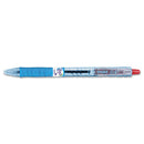 Pilot® wholesale. B2p Bottle-2-pen Retractable Ballpoint Pen, 1mm, Red Ink, Translucent Blue Barrel, Dozen. HSD Wholesale: Janitorial Supplies, Breakroom Supplies, Office Supplies.