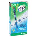 Pilot® wholesale. B2p Bottle-2-pen Retractable Ballpoint Pen, 1mm, Red Ink, Translucent Blue Barrel, Dozen. HSD Wholesale: Janitorial Supplies, Breakroom Supplies, Office Supplies.