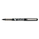 Pilot® wholesale. Vball Liquid Ink Stick Roller Ball Pen, 0.5mm, Black Ink-barrel, Dozen. HSD Wholesale: Janitorial Supplies, Breakroom Supplies, Office Supplies.
