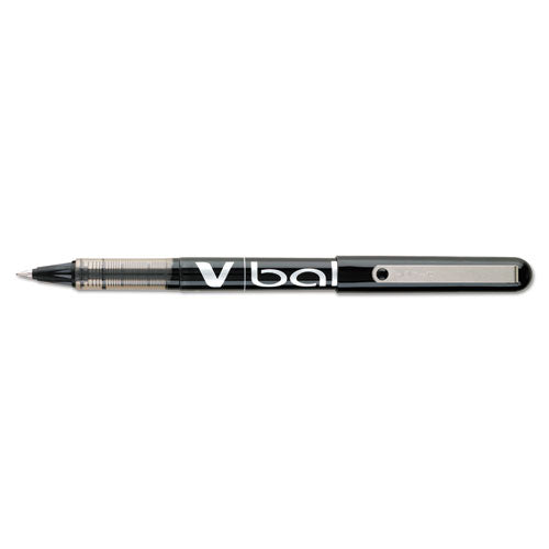 Pilot® wholesale. Vball Liquid Ink Stick Roller Ball Pen, 0.5mm, Black Ink-barrel, Dozen. HSD Wholesale: Janitorial Supplies, Breakroom Supplies, Office Supplies.