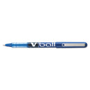 Pilot® wholesale. Vball Liquid Ink Stick Roller Ball Pen, 0.5mm, Blue Ink-barrel, Dozen. HSD Wholesale: Janitorial Supplies, Breakroom Supplies, Office Supplies.