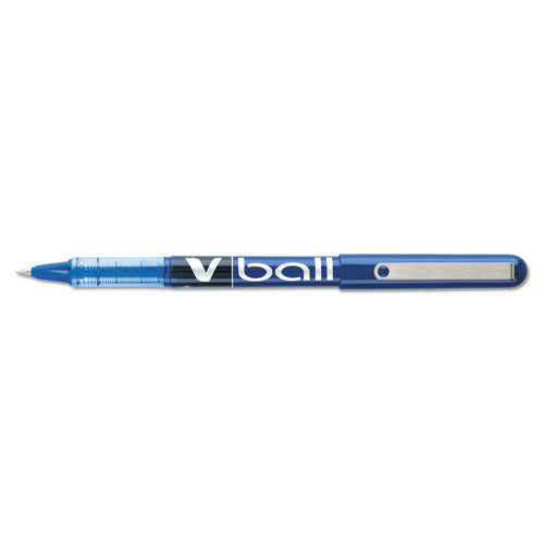 Pilot® wholesale. Vball Liquid Ink Stick Roller Ball Pen, 0.5mm, Blue Ink-barrel, Dozen. HSD Wholesale: Janitorial Supplies, Breakroom Supplies, Office Supplies.