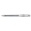 Pilot® wholesale. G-tec-c Ultra Stick Gel Pen, Ultra-fine 0.4 Mm, Blue Ink, Clear Barrel, Dozen. HSD Wholesale: Janitorial Supplies, Breakroom Supplies, Office Supplies.