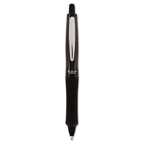 Pilot® wholesale. Dr. Grip Fullblack Retractable Ballpoint Pen, 1mm, Black Ink-barrel. HSD Wholesale: Janitorial Supplies, Breakroom Supplies, Office Supplies.