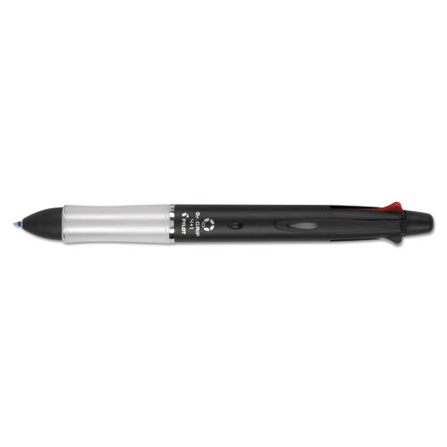 Pilot® wholesale. Dr. Grip 4 + 1 Retractable Ballpoint Pen-pencil, Black-blue-green-red Ink, Black Barrel. HSD Wholesale: Janitorial Supplies, Breakroom Supplies, Office Supplies.