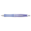 Pilot® wholesale. Dr. Grip Frosted Retractable Ballpoint Pen, 1mm, Black Ink, Purple Barrel. HSD Wholesale: Janitorial Supplies, Breakroom Supplies, Office Supplies.