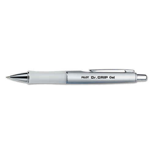 Pilot® wholesale. Dr. Grip Limited Retractable Gel Pen, Fine 0.7mm, Black Ink, Platinum Barrel. HSD Wholesale: Janitorial Supplies, Breakroom Supplies, Office Supplies.