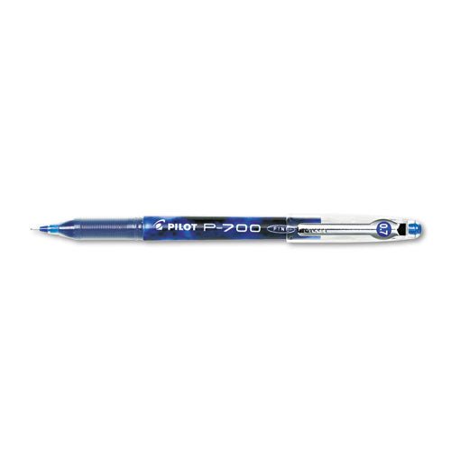 Pilot® wholesale. Precise P-700 Stick Gel Pen, Fine 0.7mm, Blue Ink-barrel, Dozen. HSD Wholesale: Janitorial Supplies, Breakroom Supplies, Office Supplies.