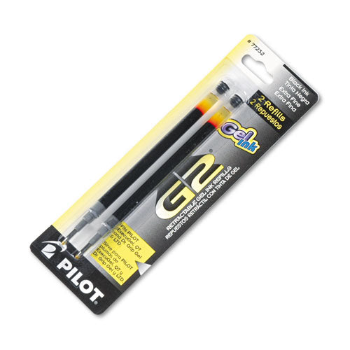 Pilot® wholesale. Refill For Pilot Gel Pens, Extra-fine Point, Black Ink, 2-pack. HSD Wholesale: Janitorial Supplies, Breakroom Supplies, Office Supplies.