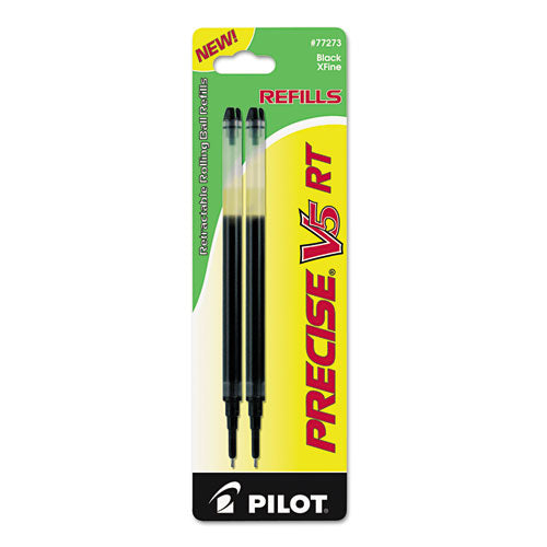 Pilot® wholesale. Refill For Pilot Precise V5 Rt Rolling Ball, Extra-fine Point, Black Ink, 2-pack. HSD Wholesale: Janitorial Supplies, Breakroom Supplies, Office Supplies.