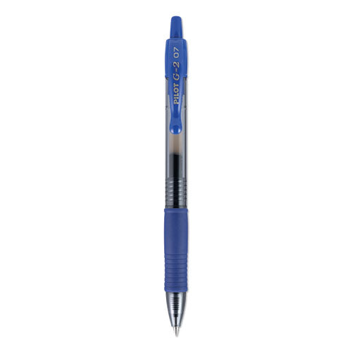 Pilot® wholesale. G2 Premium Retractable Gel Pen, Fine 0.7 Mm, Blue Ink-barrel, 36-pack. HSD Wholesale: Janitorial Supplies, Breakroom Supplies, Office Supplies.