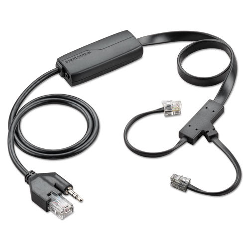 poly® wholesale. Apc-43 Electronic Hookswitch Cable, Black. HSD Wholesale: Janitorial Supplies, Breakroom Supplies, Office Supplies.