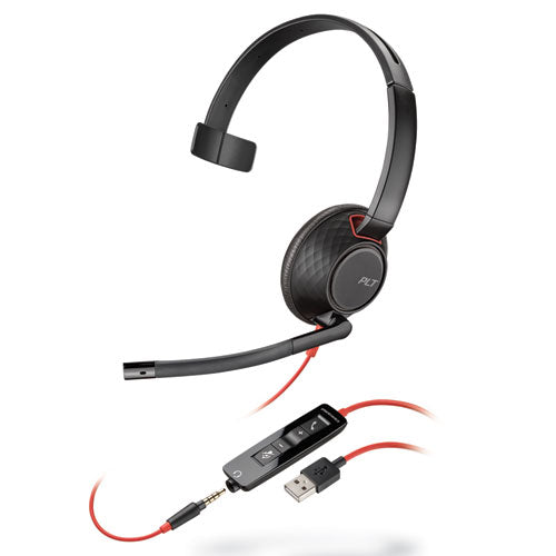 poly® wholesale. Blackwire 5210, Monaural, Over The Head Usb Headset. HSD Wholesale: Janitorial Supplies, Breakroom Supplies, Office Supplies.