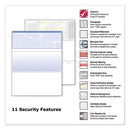DocuGard™ wholesale. Security Business Checks, 11 Features, 8.5 X 11, Blue Marble Top, 500-ream. HSD Wholesale: Janitorial Supplies, Breakroom Supplies, Office Supplies.