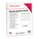 DocuGard™ wholesale. Standard Security Check, 11 Features, 8.5 X 11, Green Marble Top, 500-ream. HSD Wholesale: Janitorial Supplies, Breakroom Supplies, Office Supplies.