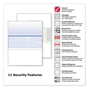 DocuGard™ wholesale. Standard Security Check, 11 Features, 8.5 X 11, Blue Marble Middle, 500-ream. HSD Wholesale: Janitorial Supplies, Breakroom Supplies, Office Supplies.