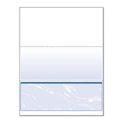 DocuGard™ wholesale. Standard Security Check, 11 Features, 8.5 X 11, Blue Marble Bottom, 500-ream. HSD Wholesale: Janitorial Supplies, Breakroom Supplies, Office Supplies.