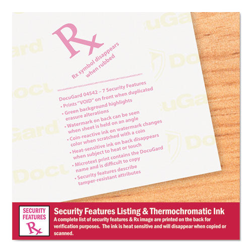 DocuGard™ wholesale. Medical Security Papers, 24lb, 8.5 X 11, Green, 500-ream. HSD Wholesale: Janitorial Supplies, Breakroom Supplies, Office Supplies.