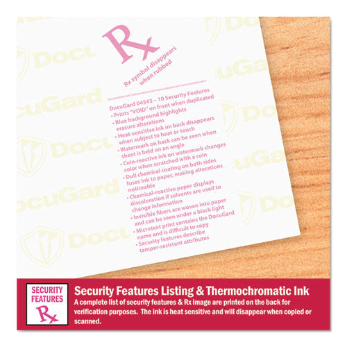 DocuGard™ wholesale. Medical Security Papers, 24lb, 8.5 X 11, Blue, 500-ream. HSD Wholesale: Janitorial Supplies, Breakroom Supplies, Office Supplies.