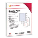 DocuGard™ wholesale. Medical Security Papers, 24lb, 8.5 X 11, Blue, 500-ream. HSD Wholesale: Janitorial Supplies, Breakroom Supplies, Office Supplies.