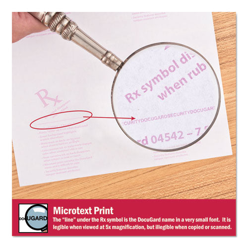 DocuGard™ wholesale. Medical Security Papers, 24lb, 8.5 X 11, Blue, 500-ream. HSD Wholesale: Janitorial Supplies, Breakroom Supplies, Office Supplies.