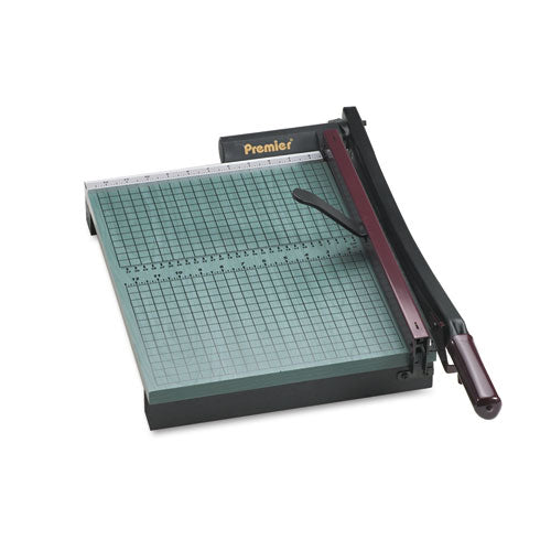 Premier® wholesale. Stakcut Paper Trimmer, 30 Sheets, Wood Base, 12 7-8" X 17-1-2". HSD Wholesale: Janitorial Supplies, Breakroom Supplies, Office Supplies.