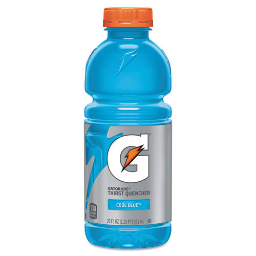 Gatorade® wholesale. G-series Perform 02 Thirst Quencher, Cool Blue, 20 Oz Bottle, 24-carton. HSD Wholesale: Janitorial Supplies, Breakroom Supplies, Office Supplies.