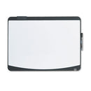 Quartet® wholesale. Tack And Write Board, 23 1-2 X 17 1-2, Black-white Surface, Black Frame. HSD Wholesale: Janitorial Supplies, Breakroom Supplies, Office Supplies.
