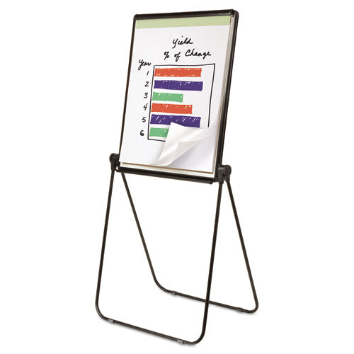 Quartet® wholesale. Ultima Presentation Easel, 27 X 34, White Surface, Black Frame. HSD Wholesale: Janitorial Supplies, Breakroom Supplies, Office Supplies.