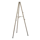 Quartet® wholesale. Tripod Display Easel, 72" High, Steel, Bronze. HSD Wholesale: Janitorial Supplies, Breakroom Supplies, Office Supplies.