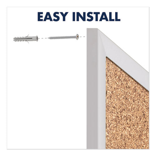 Quartet® wholesale. Classic Series Cork Bulletin Board, 24 X 18, Silver Aluminum Frame. HSD Wholesale: Janitorial Supplies, Breakroom Supplies, Office Supplies.