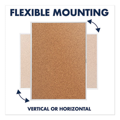 Quartet® wholesale. Classic Series Cork Bulletin Board, 24 X 18, Silver Aluminum Frame. HSD Wholesale: Janitorial Supplies, Breakroom Supplies, Office Supplies.