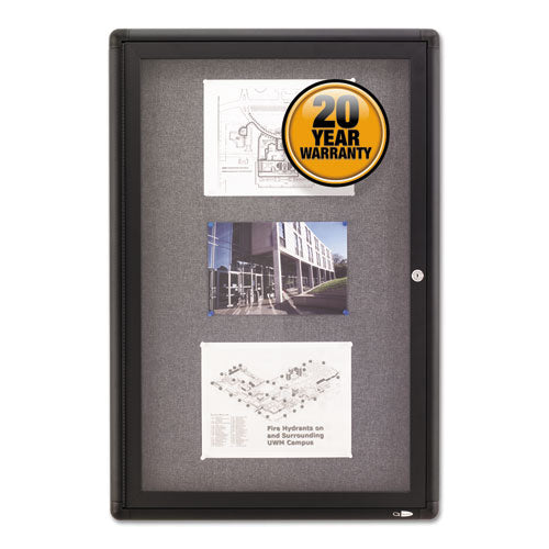 Quartet® wholesale. Enclosed Fabric-cork Board, 24 X 36, Gray Surface, Graphite Aluminum Frame. HSD Wholesale: Janitorial Supplies, Breakroom Supplies, Office Supplies.