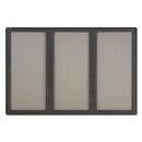 Quartet® wholesale. Enclosed Fabric-cork Board, 72 X 48, Gray Surface, Graphite Aluminum Frame. HSD Wholesale: Janitorial Supplies, Breakroom Supplies, Office Supplies.