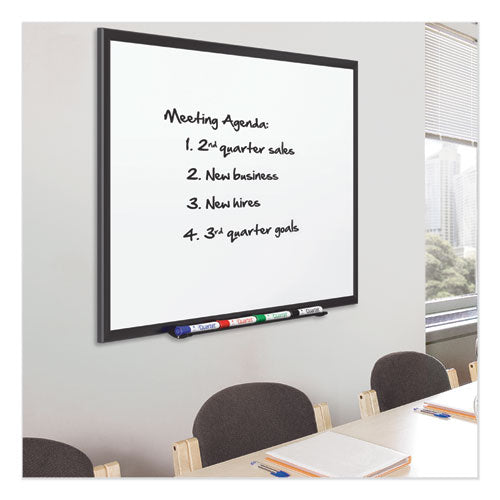 Quartet® wholesale. Classic Porcelain Magnetic Whiteboard, 36 X 24, Black Aluminum Frame. HSD Wholesale: Janitorial Supplies, Breakroom Supplies, Office Supplies.