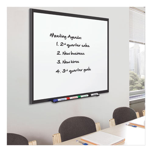 Quartet® wholesale. Classic Porcelain Magnetic Whiteboard, 48 X 36, Black Aluminum Frame. HSD Wholesale: Janitorial Supplies, Breakroom Supplies, Office Supplies.