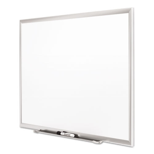 Quartet® wholesale. Classic Series Porcelain Magnetic Board, 48 X 36, White, Silver Alum. Frame. HSD Wholesale: Janitorial Supplies, Breakroom Supplies, Office Supplies.